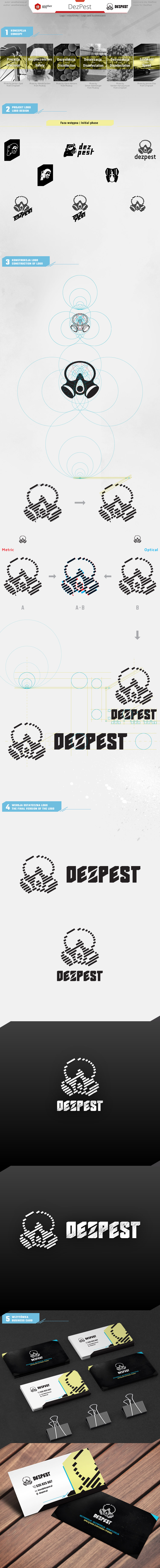 DezPest - logo prezentacja